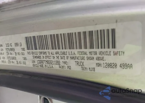 2016 Ram 1500 Big Horn z USA, uszkodzony, nr VIN 1C6RR7TM8GS211392